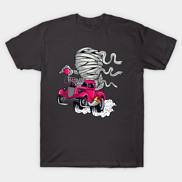 Mummy on the run T-Shirt by ReignGFX